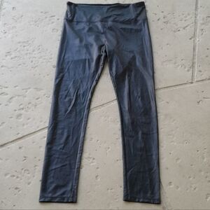 Black Faux Leather Pants Leggings Large